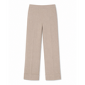 Pantalone dritto con risvolto
