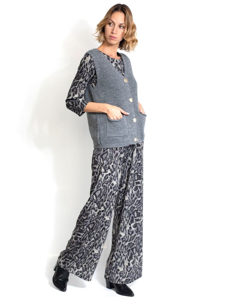 Pantalone ampio mano calda
