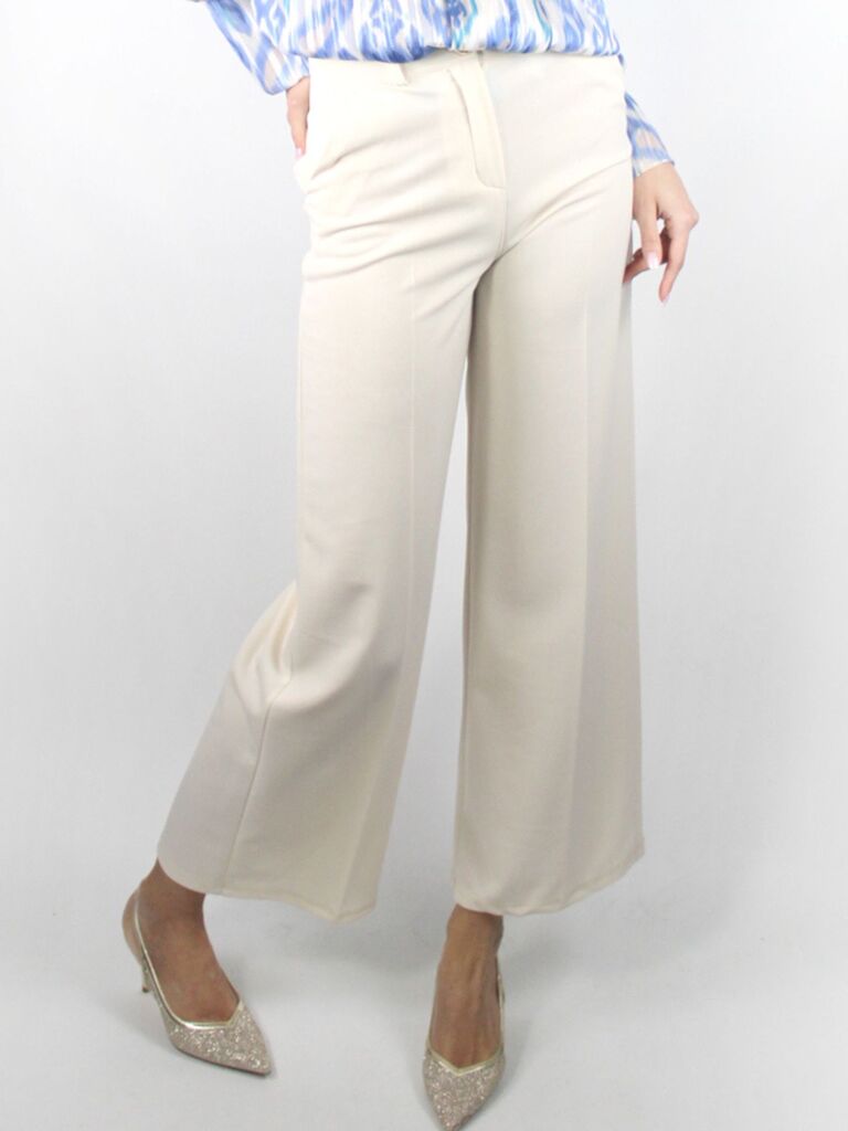 Pantalone a palazzo liscio
