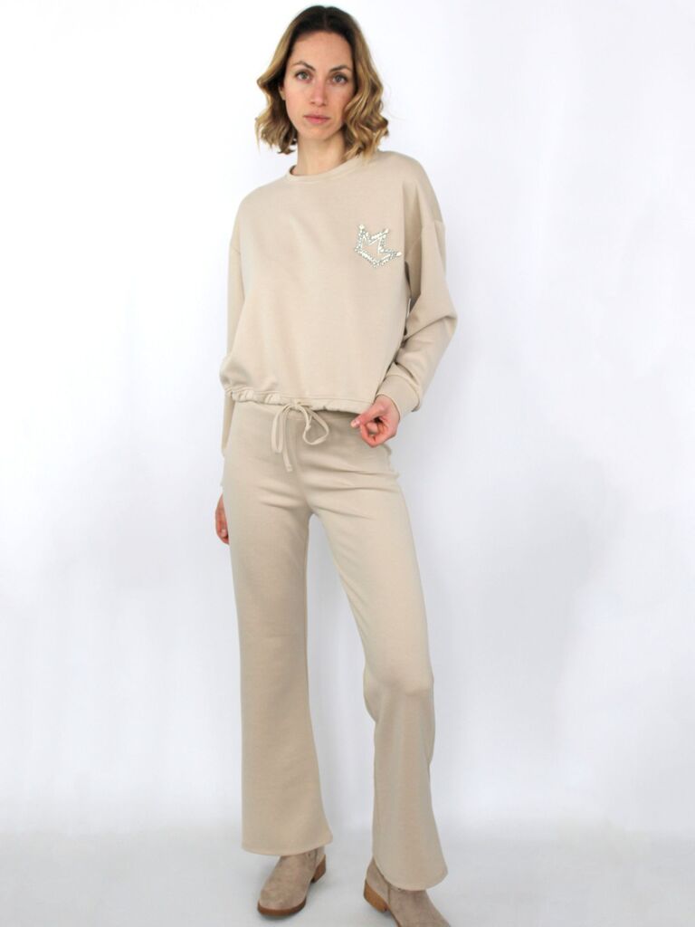 Pantaloni elastici coordinati