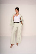 Pantalone palazzo elegante verdone