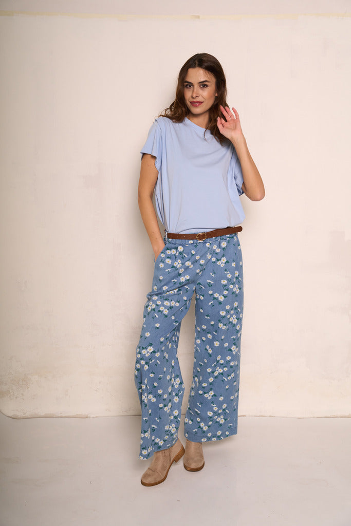Pantalone a palazzo floreale