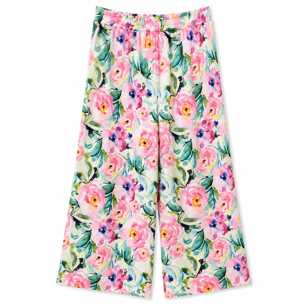 PANTALONE CON FANTASIA FLOREALE