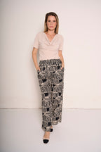 Pantalone Donna a Fantasia Geometrica