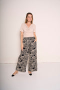 Pantalone Donna a Fantasia Geometrica