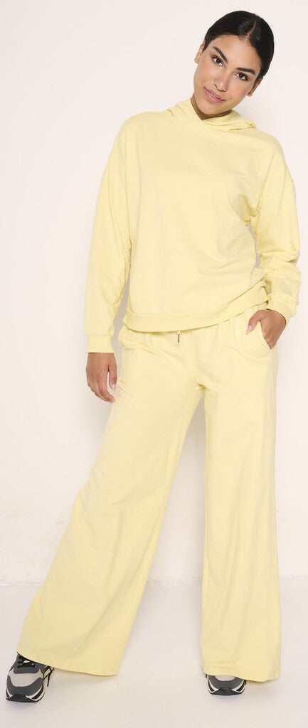 Pantalone ampio giallo chiaro