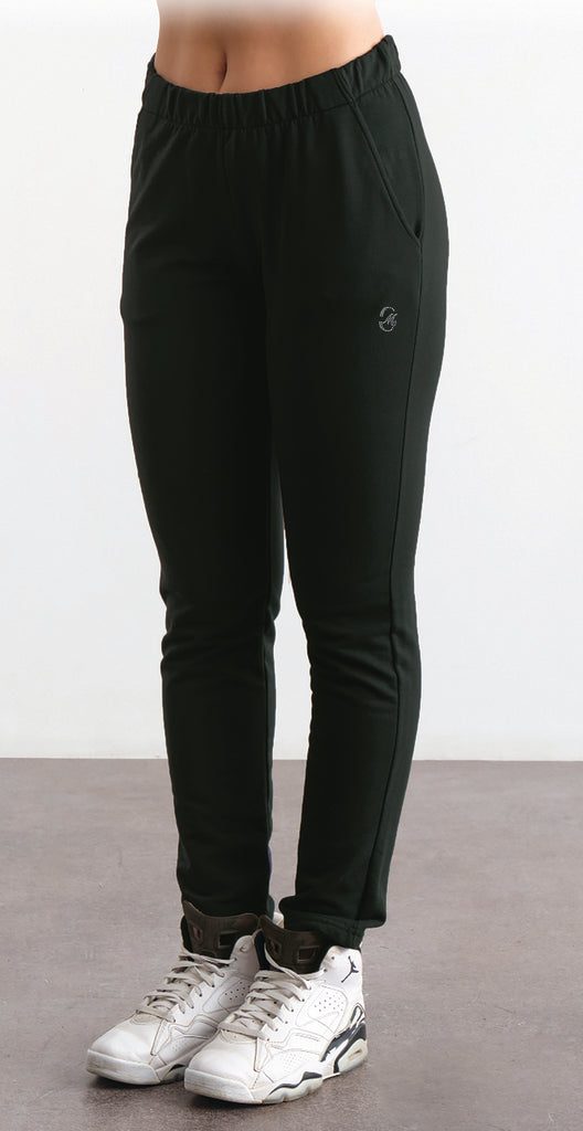 Pantalone donna con elastico in vita