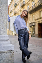 Carica l&#39;immagine nel visualizzatore di Gallery, Pantalone baloon ecopelle
