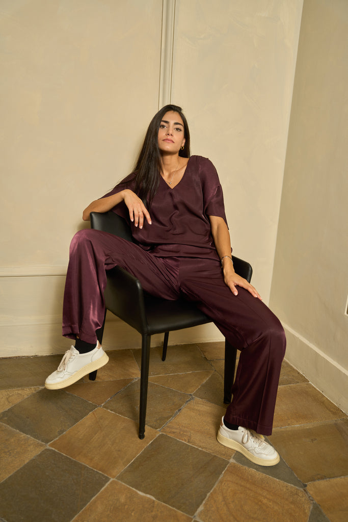 Pantaloni donna ampi