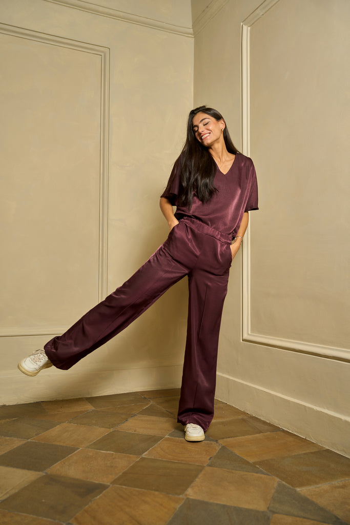 Pantaloni donna ampi