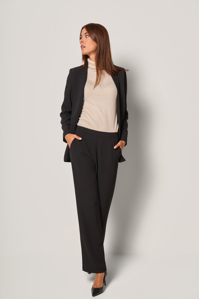 Pantaloni eleganti a palazzo donna