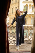 Pantaloni a palazzo con coulisse