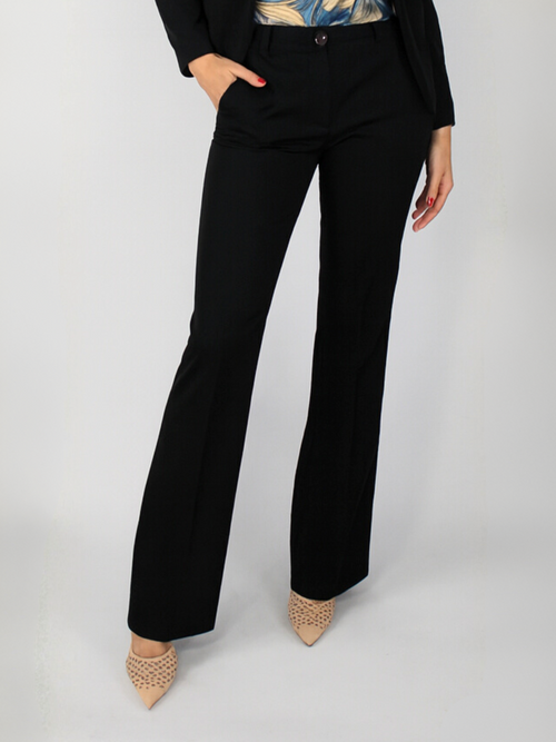 Pantalone elegante a zampa donna