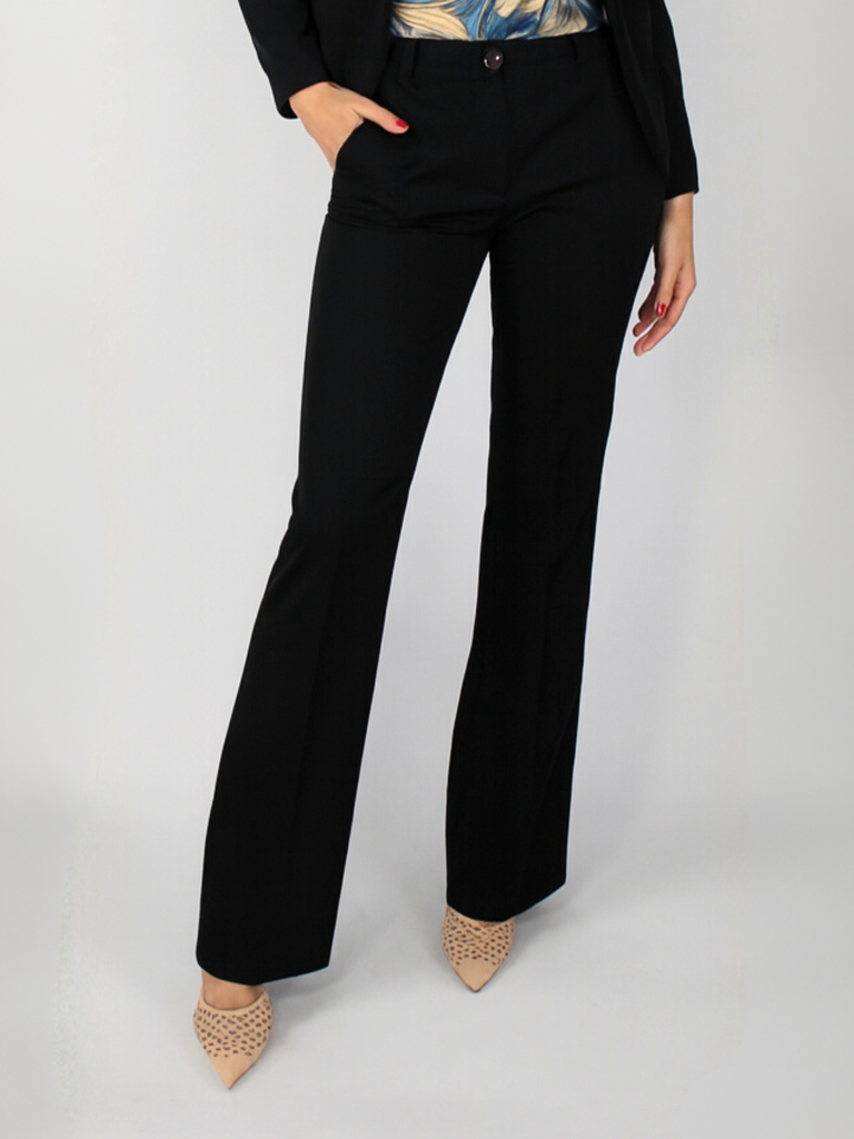 Pantalone elegante a zampa donna