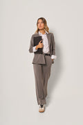 Pantalone elegante a righe donna