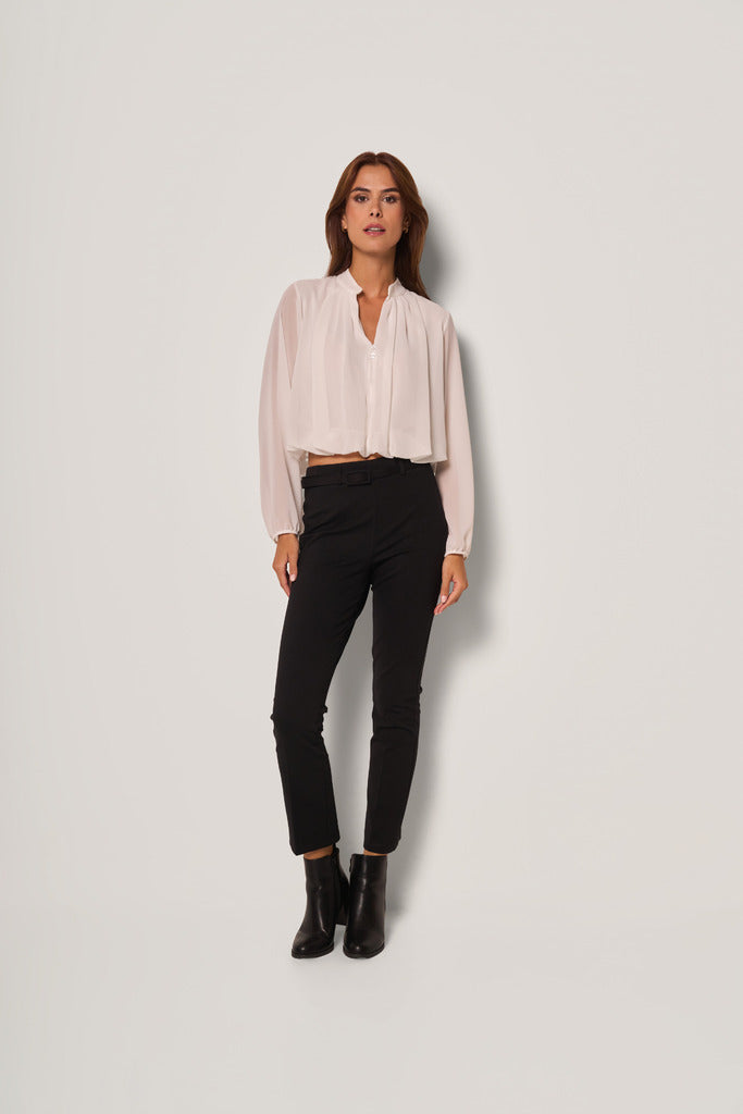 Pantalone slim fit donna