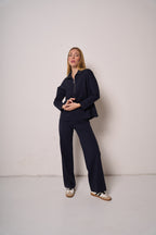 Pantalone Donna Fluido a Gamba Dritta