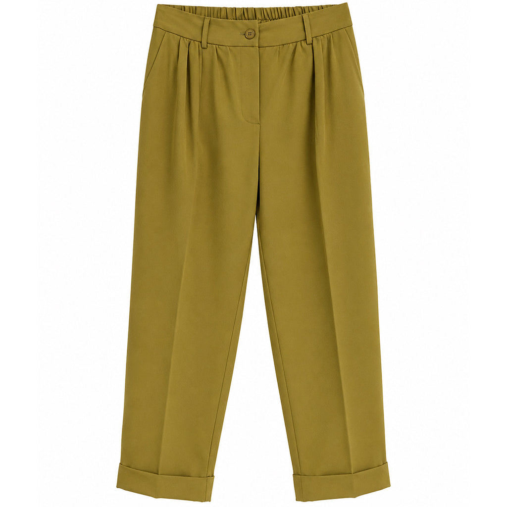 Pantalone Donna con Risvolto