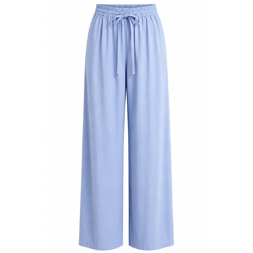 Pantaloni Donna Palazzo con Coulisse
