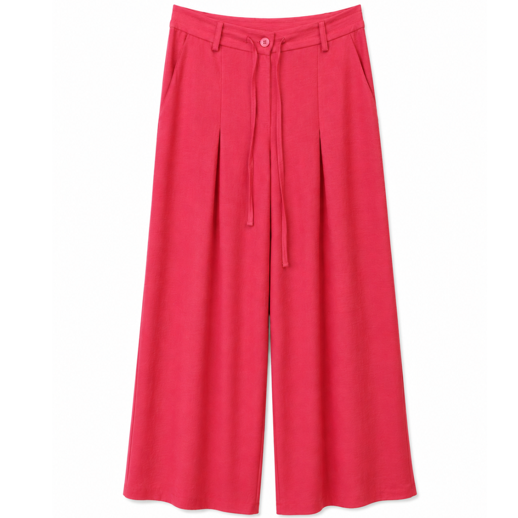 PANTALONE PALAZZO CON CULISSE