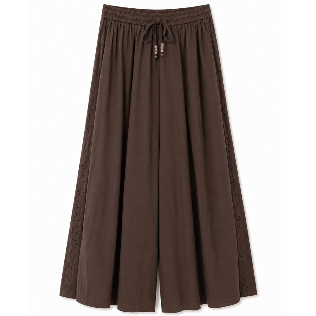 PANTALONE CON PROFILI IN SANGALLO