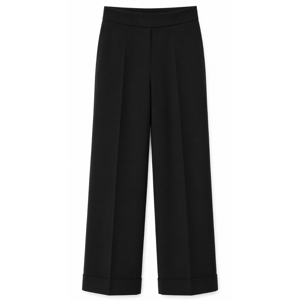 PANTALONE CON RISVOLTO
