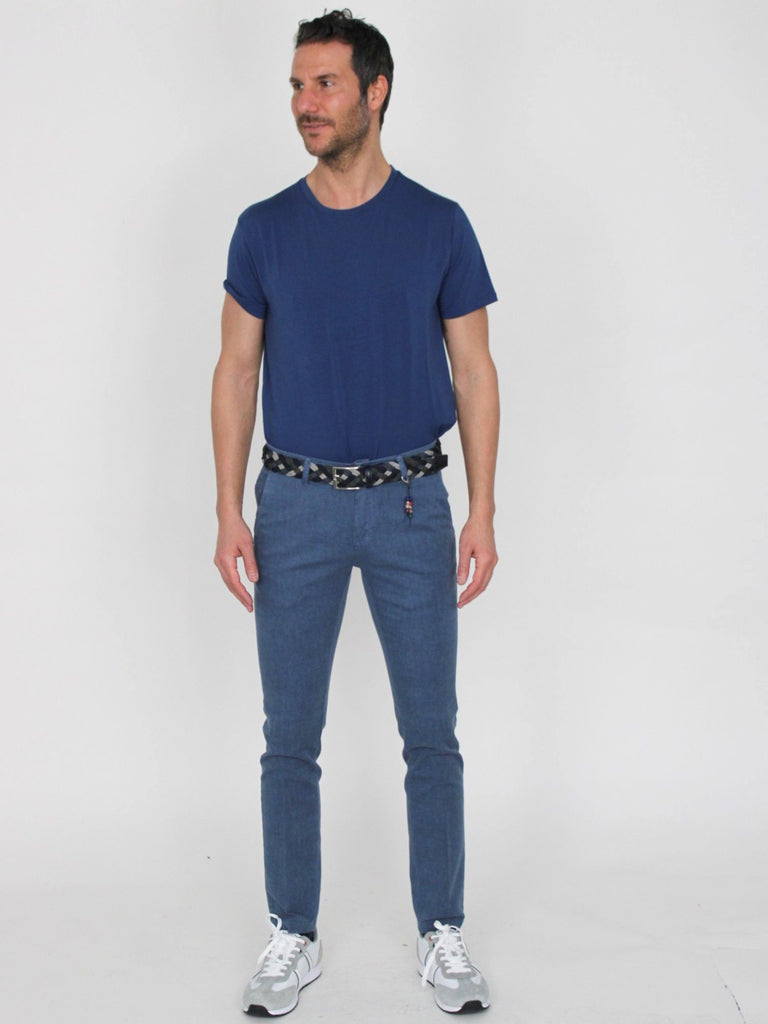 Pantaloni in cotone lavato