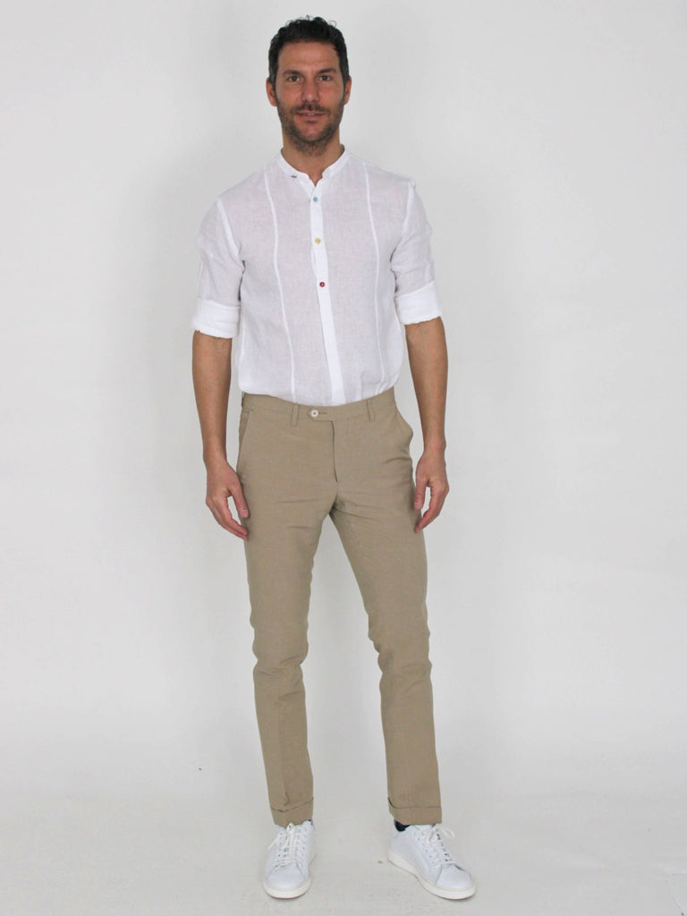 Pantalone gamba dritta coordinabile