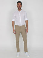 Pantalone gamba dritta coordinabile
