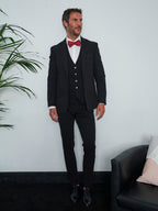 Pantalone slim fit da completo
