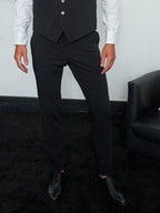 Pantalone slim fit da completo