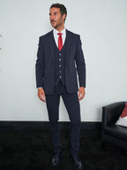 Pantalone slim fit da completo