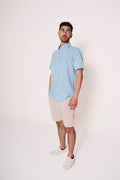 Bermuda in misto lino con coulisse