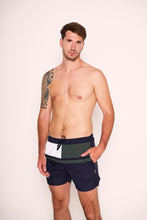 Carica l&#39;immagine nel visualizzatore di Gallery, Costume da bagno tricolore Beverly Hills Polo Club con tasche
