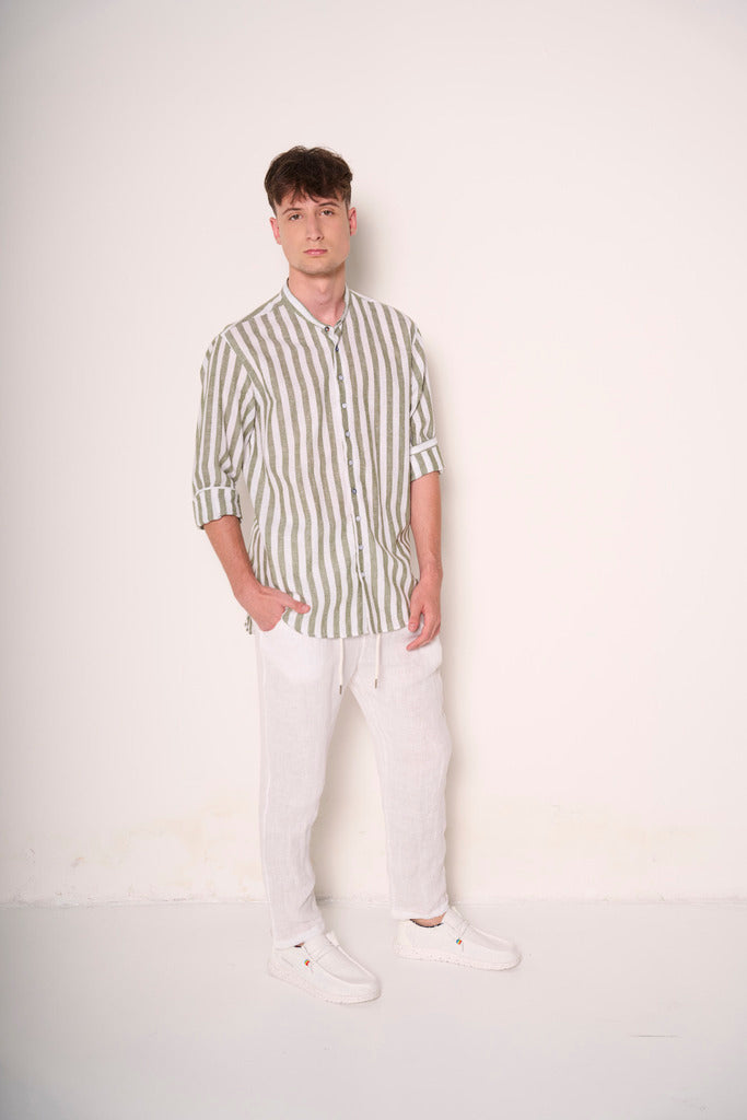 Pantaloni eleganti in lino