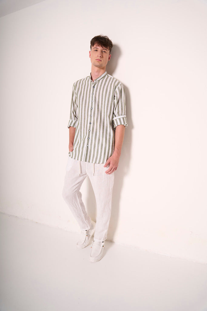 Pantaloni eleganti in lino