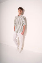Pantaloni eleganti in lino