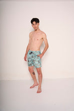 Carica l&#39;immagine nel visualizzatore di Gallery, Costume da bagno uomo con stampa tropicale
