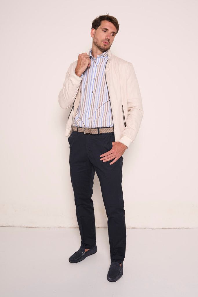 Pantalone chino slim fit