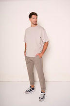 Pantalaccio con tasche e risvolto