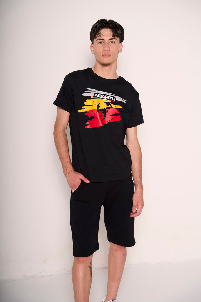 Bermuda Abarth uomo nero