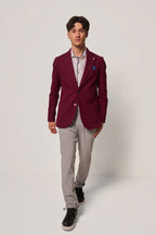 Pantalone slim fit elegante uomo