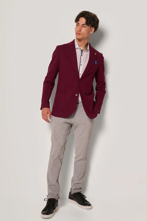 Pantalone slim fit elegante uomo