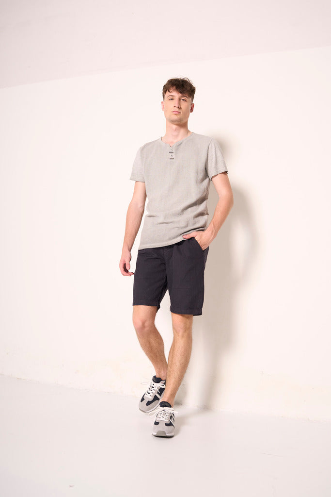 Shorts in cotone con coulisse