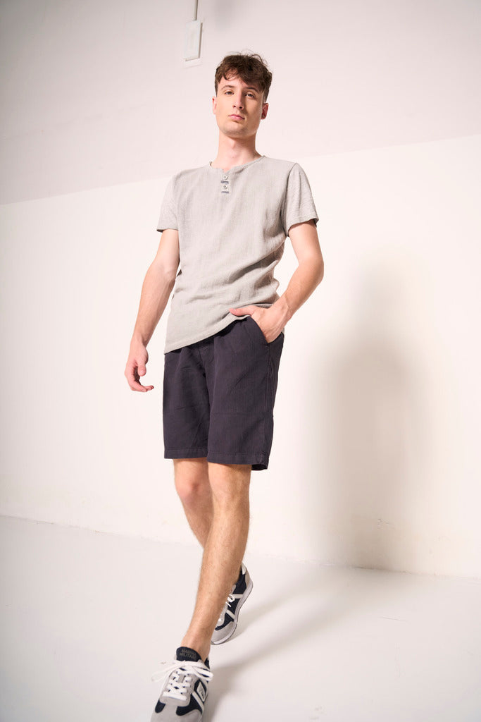 Shorts in cotone con coulisse