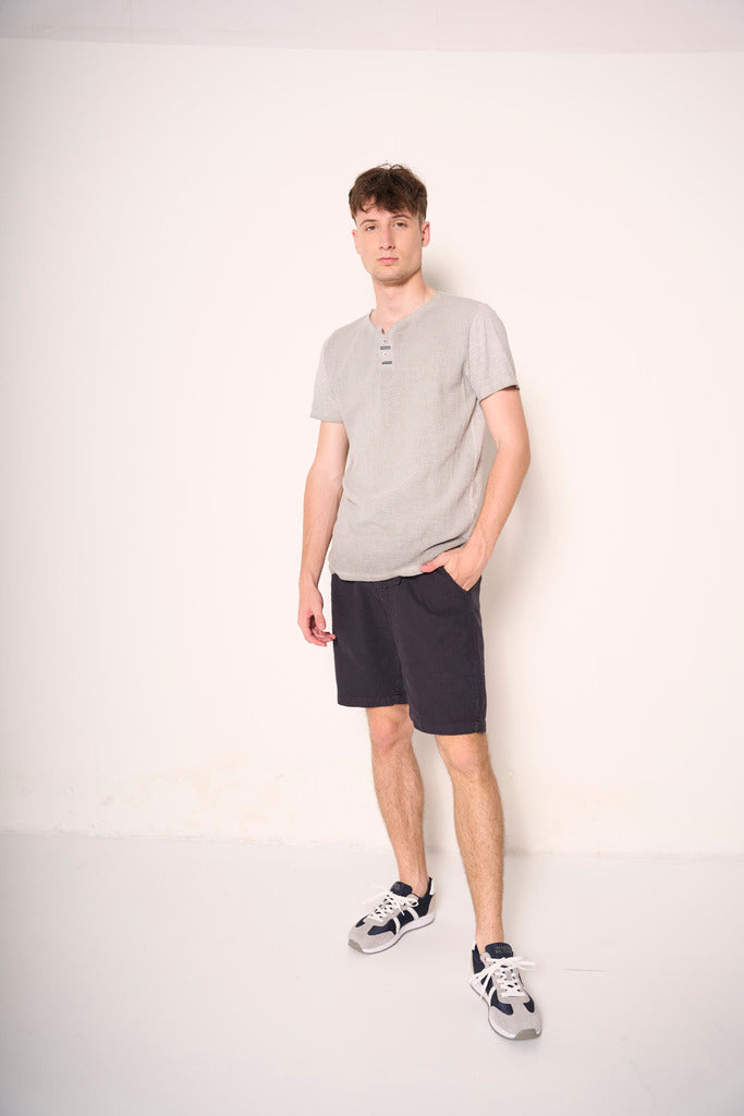 Shorts in cotone con coulisse