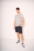 Shorts in cotone con coulisse