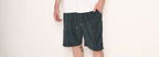 Shorts in ciniglia con coulisse