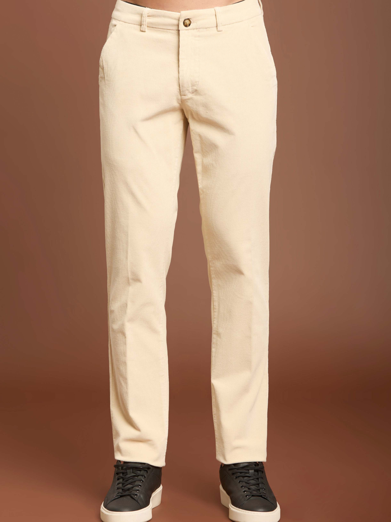 Pantalone uomo in velluto a coste