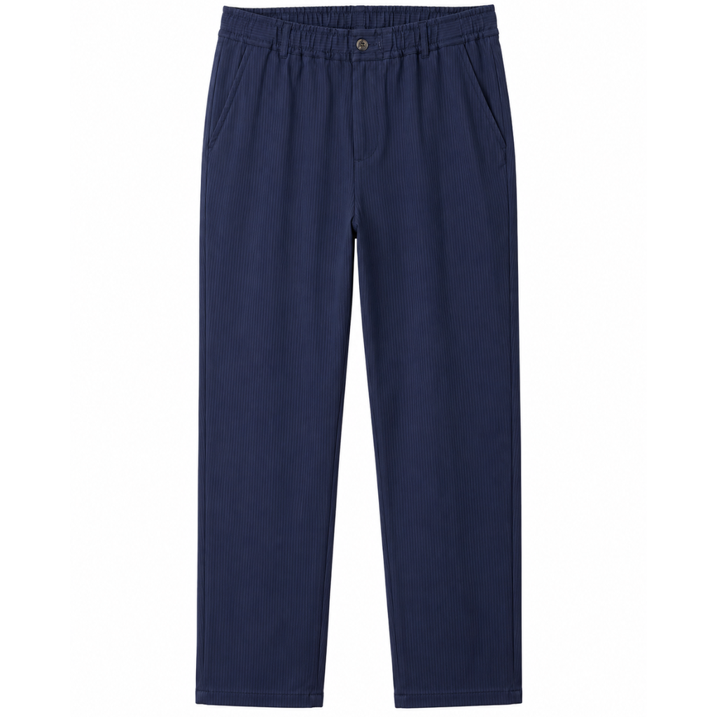PANTALONI RIGATI CON COULISSE